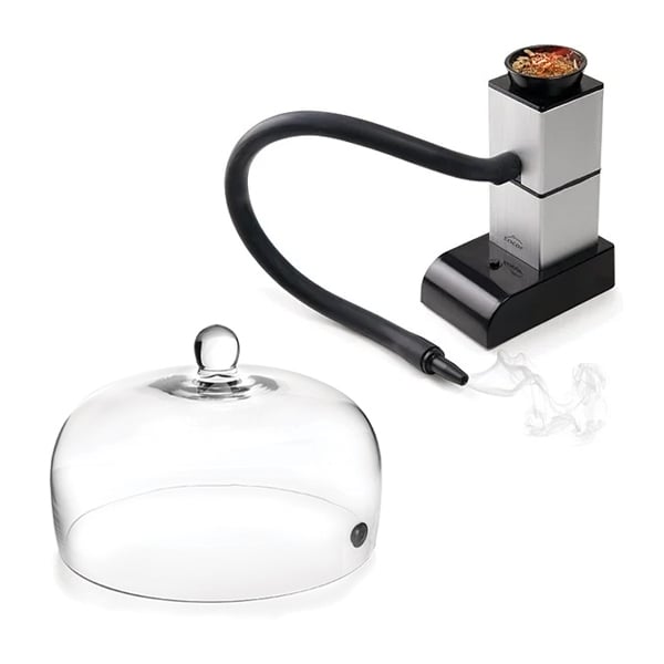 Lot fumoir à aliments et cloche 26 cm Lacor - Mathon - 1