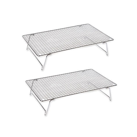 Lot de 2 volettes rectangulaires en inox 43 x 28 cm Mathon - Mathon - 1