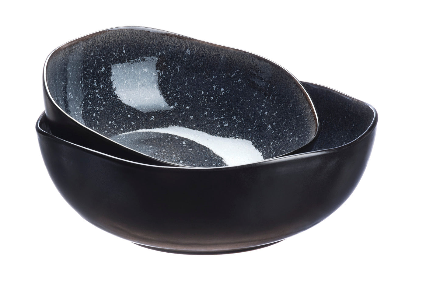 Saladier IRIS Ø24cm et Ø28,5cm - 2 pièces - Bleu nuit Björn - Mathon - 3