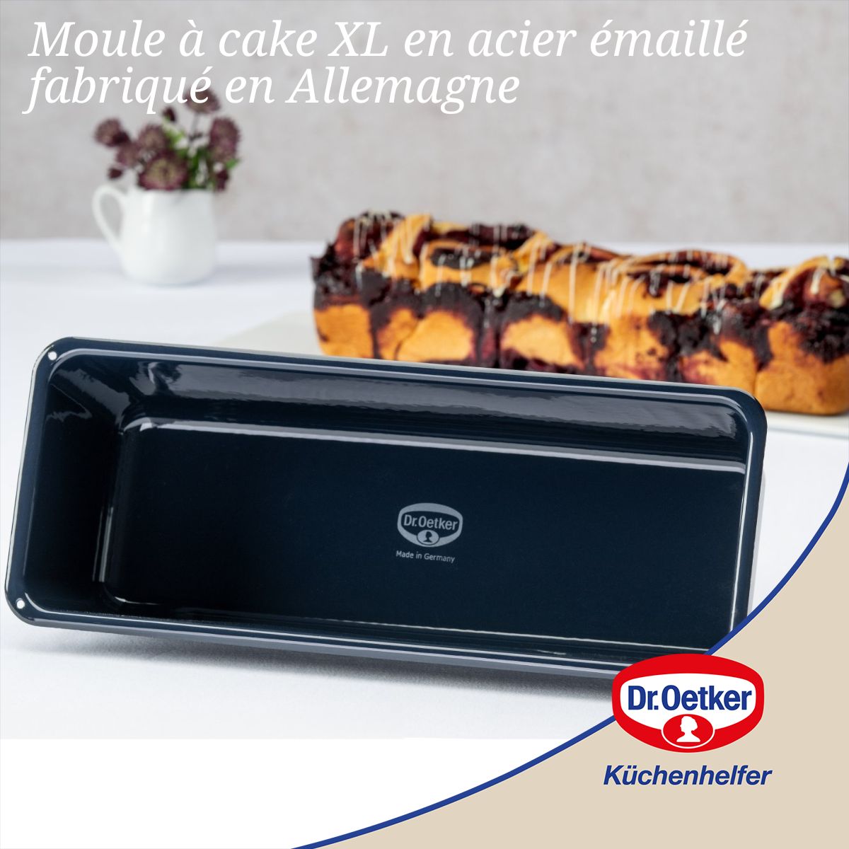 Ensemble de 2 Moules à cake 35 cm Dr Oetker Back Liebe Dr. Oetker - Mathon - 2