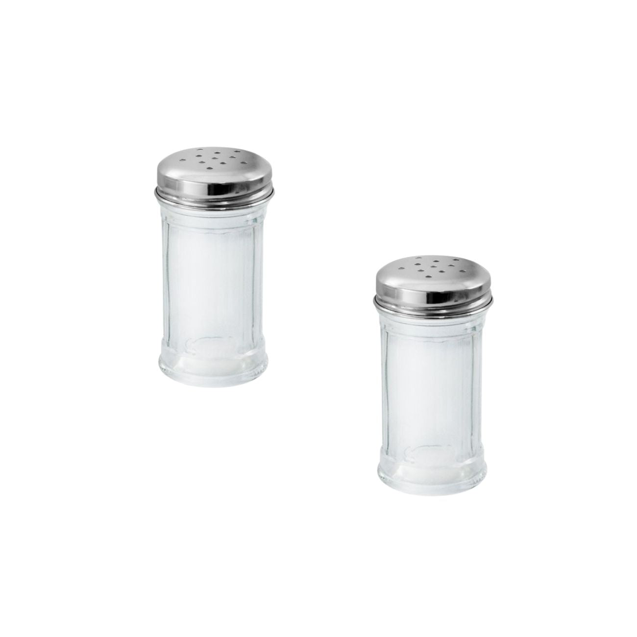Ensemble de 2 Saupoudreuses de cuisine en verre 9 cm  Basic Fackelmann - Mathon - 1