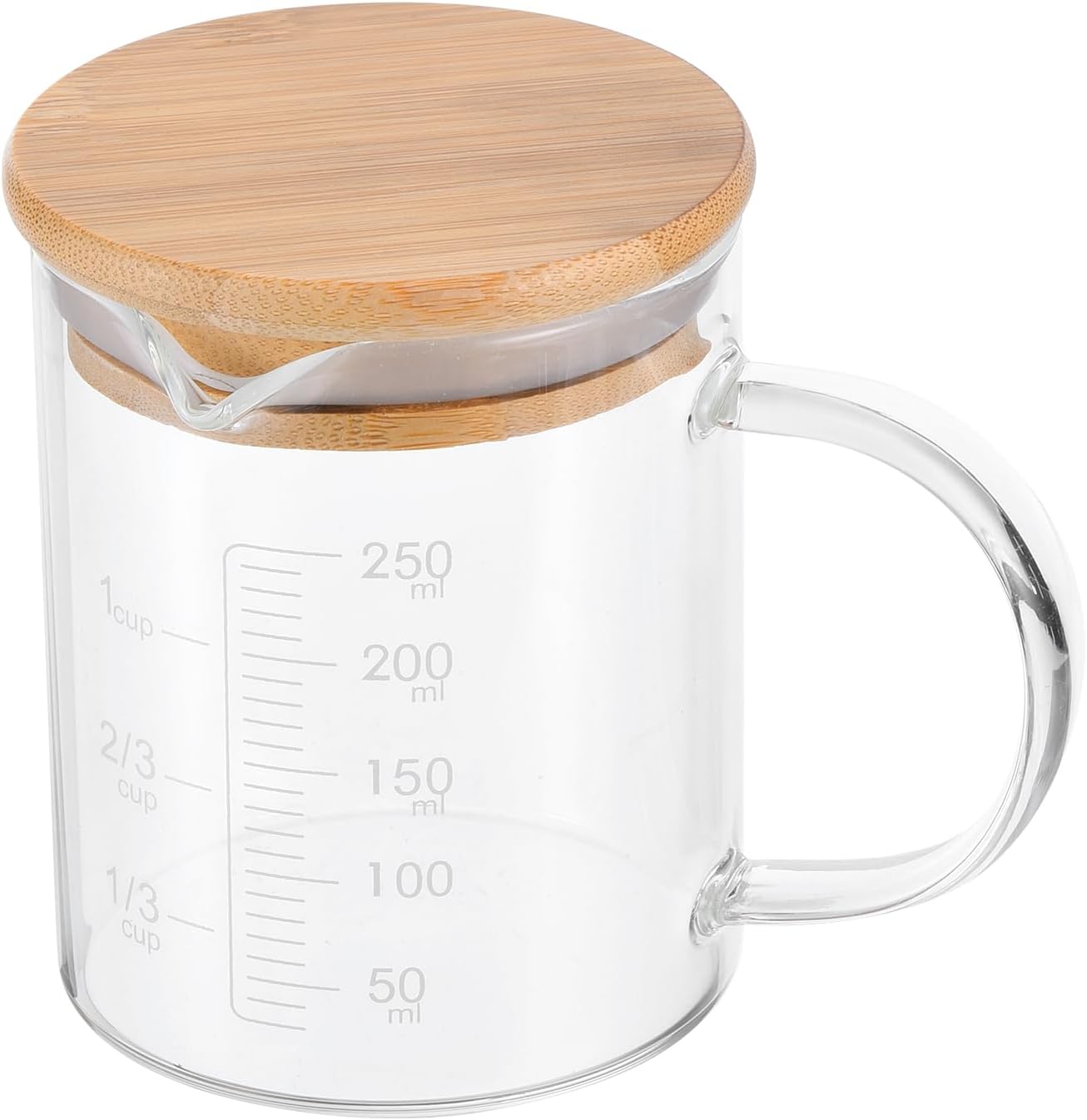 Verre doseur en borosilicate avec bec verseur et poignée Vendos85 - Mathon