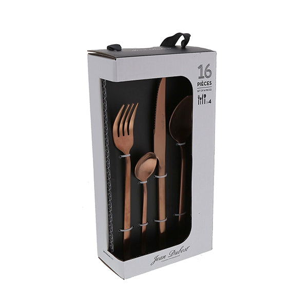 Ménagère 16 pièces Anuradha Cuivré Jean Dubost - Mathon - 2