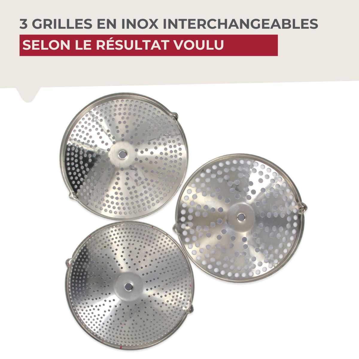 Moulin à légumes plastique 24 cm  Handmade Tradition Fackelmann - Mathon - 5