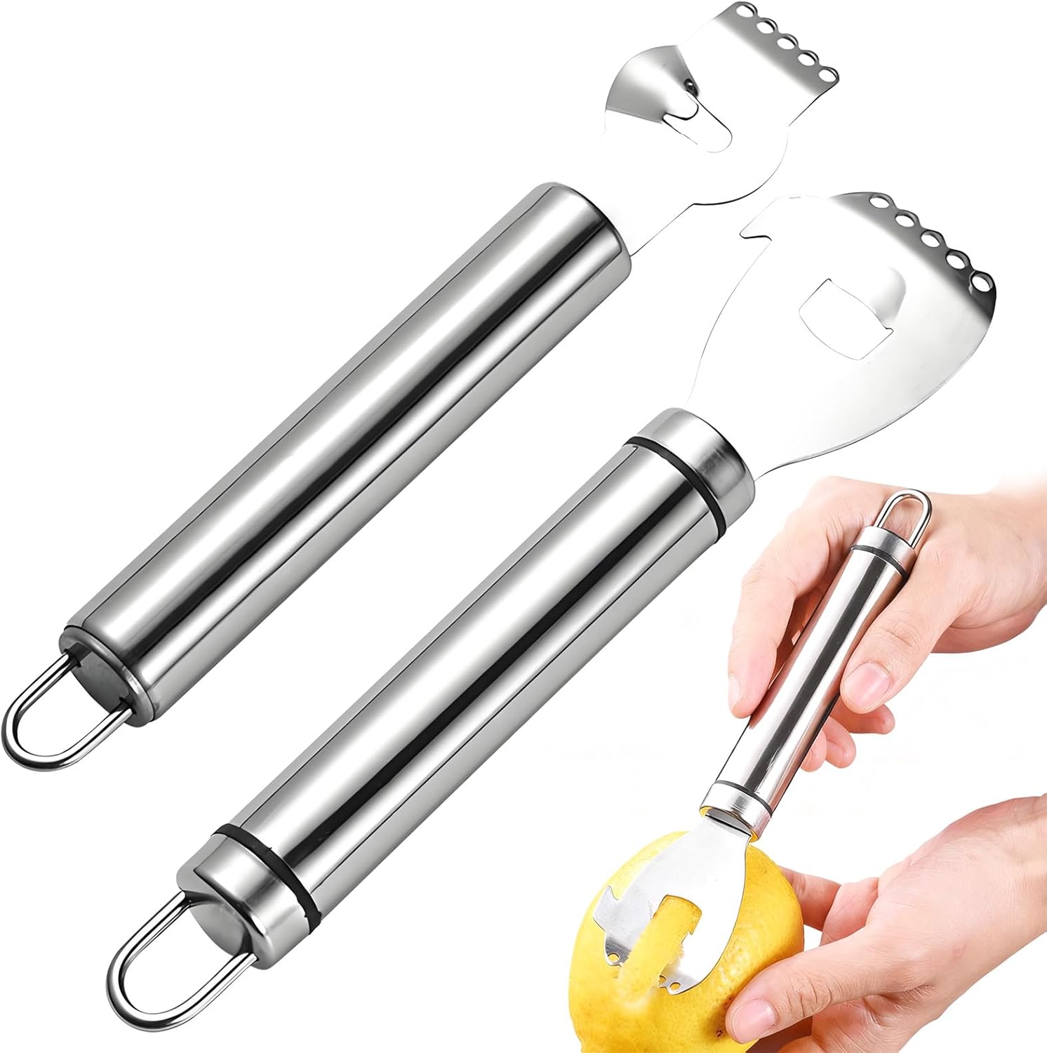 Zesteur Multifonction Acier Inoxydable – 2 Tailles Vendos85 - Mathon