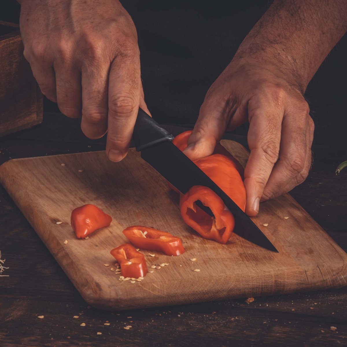 Couteau universel  Black Edition Nirosta - Mathon - 3