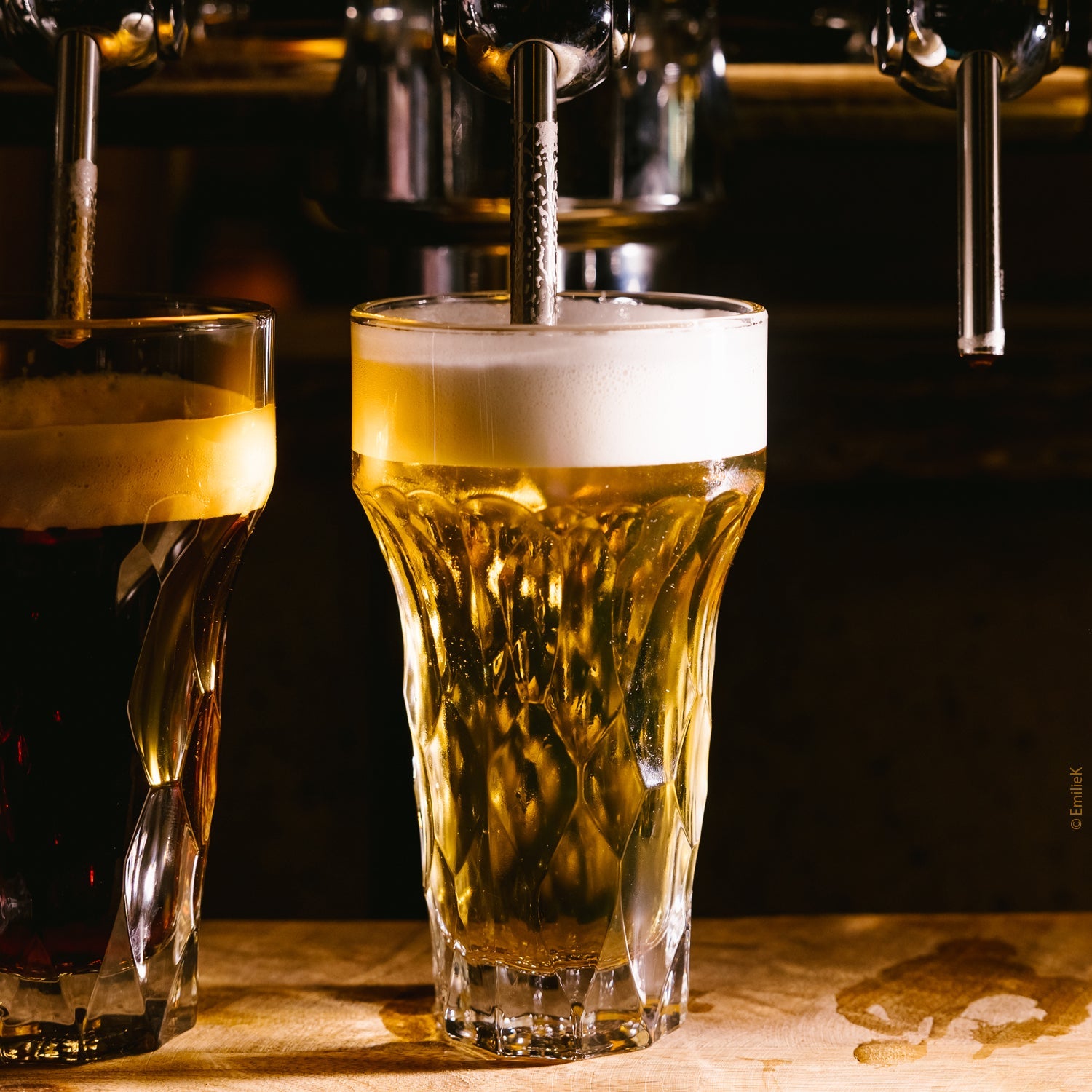 Lot de 4 chopes La Rochère - Mathon - 2