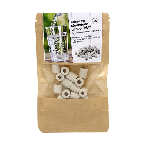 Tube en céramique active EM® pour eau, fruits et légumes x 15 - Mathon - 2