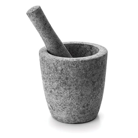Mortier et pilon en granit Lacor - Mathon - 1