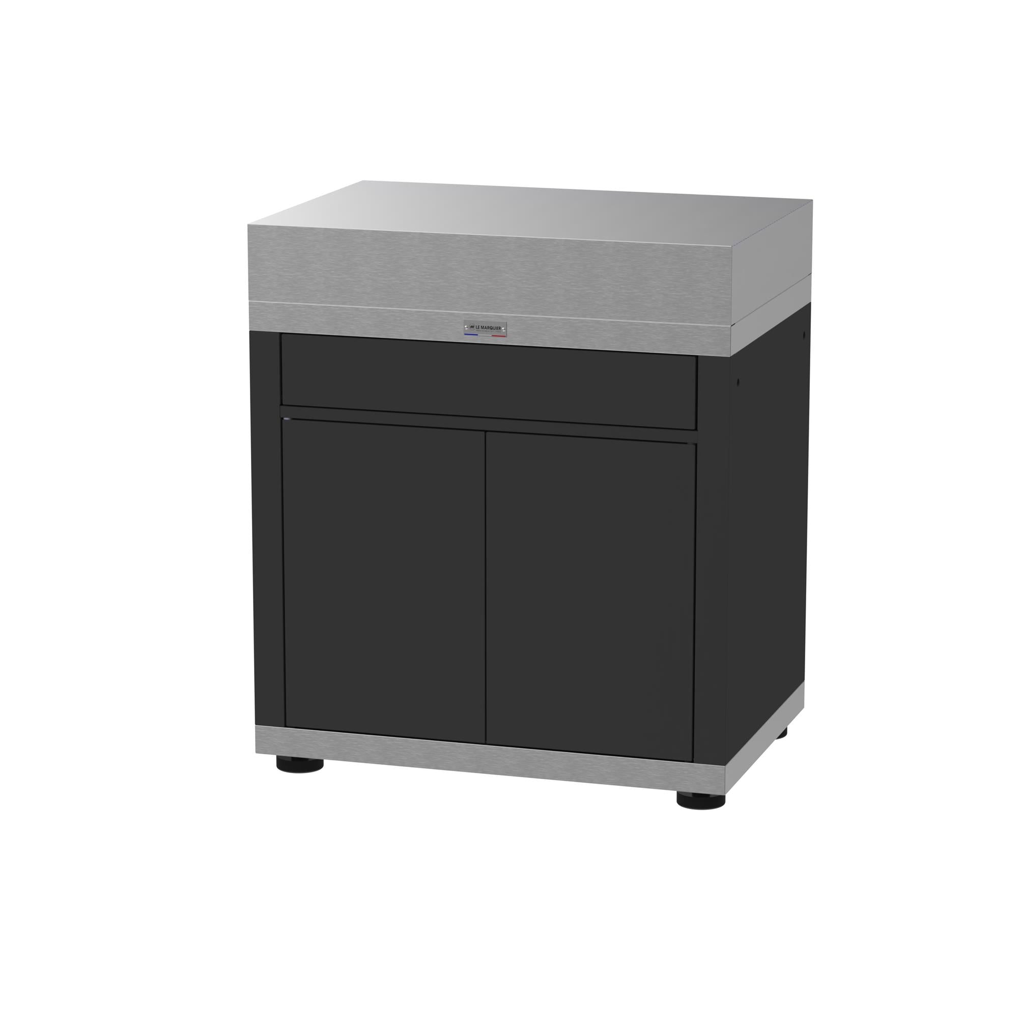 Meuble avec tiroir, 80 x 55 cm duo Le Marquier - Mathon - 1