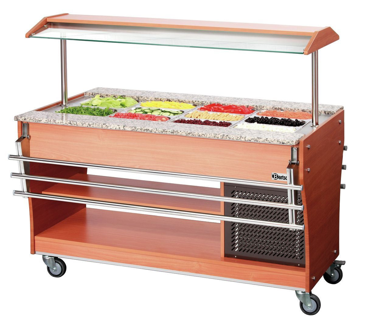 1 glissière plateaux 4 x G/N - Bartscher - Mathon - 3