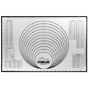 Tapis de cuisson en silicone 60 x 40 cm Stoneline - Mathon - 1
