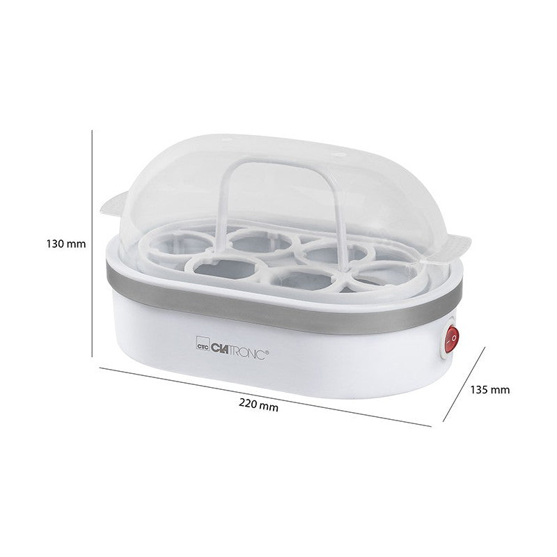 Cuiseur à oeufs Clatronic EK 3497 Blanc/silver Clatronic - Mathon - 5