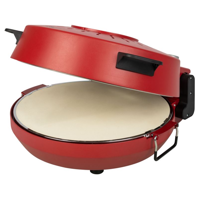 Machine à Pizza 1200W rouge Clatronic PM3787-Rouge Clatronic - Mathon - 2