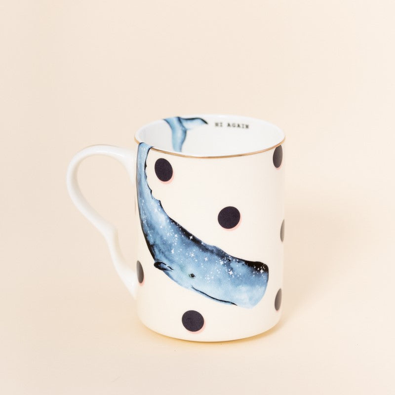 Lot de 6 Mugs Baleine - 280ml Yvonne Ellen - Mathon - 1