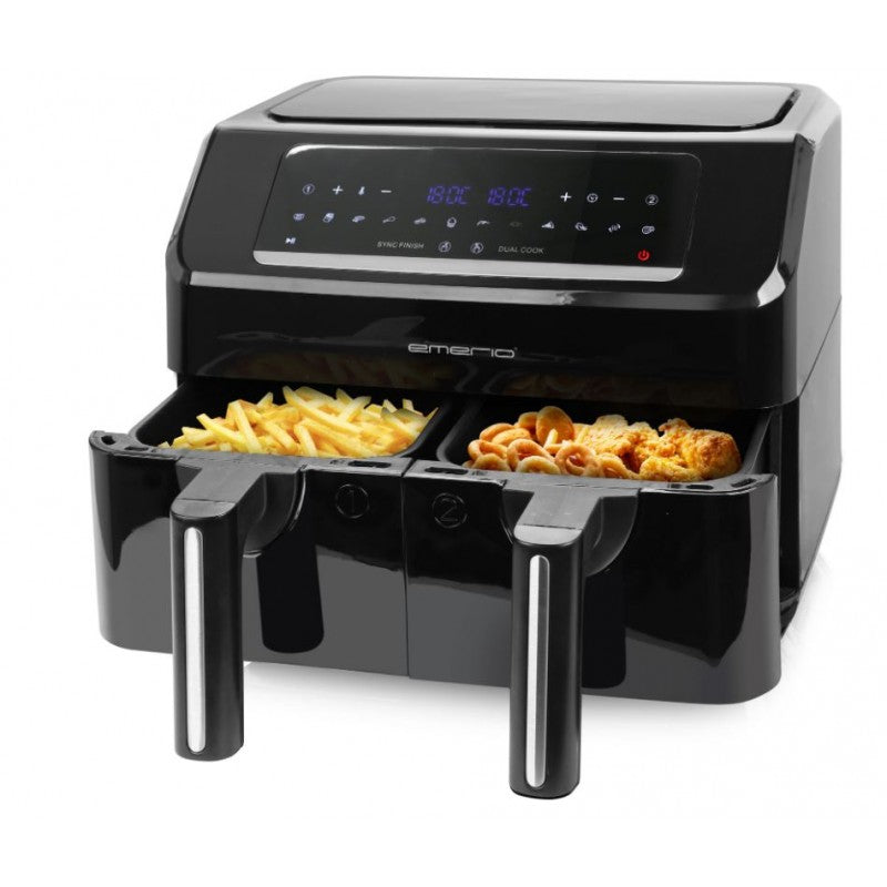 Friteuse Sans Huile de 7,2L 2400 watts avec Double bacs EMERIO - Mathon - 2