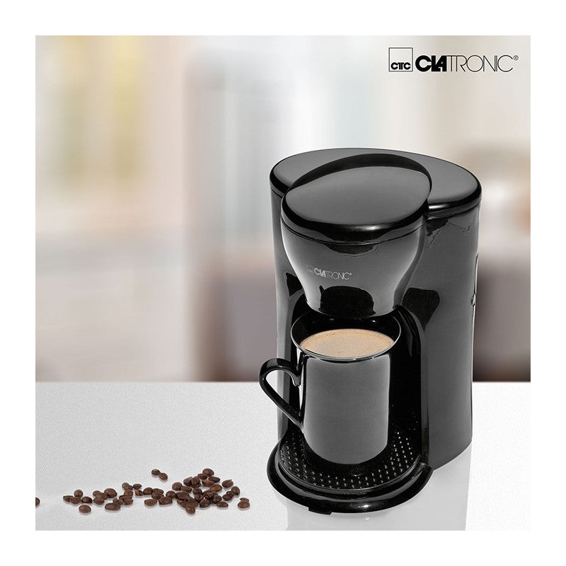 Cafetière 1 tasse Clatronic KA 3356 Noir Clatronic - Mathon - 4