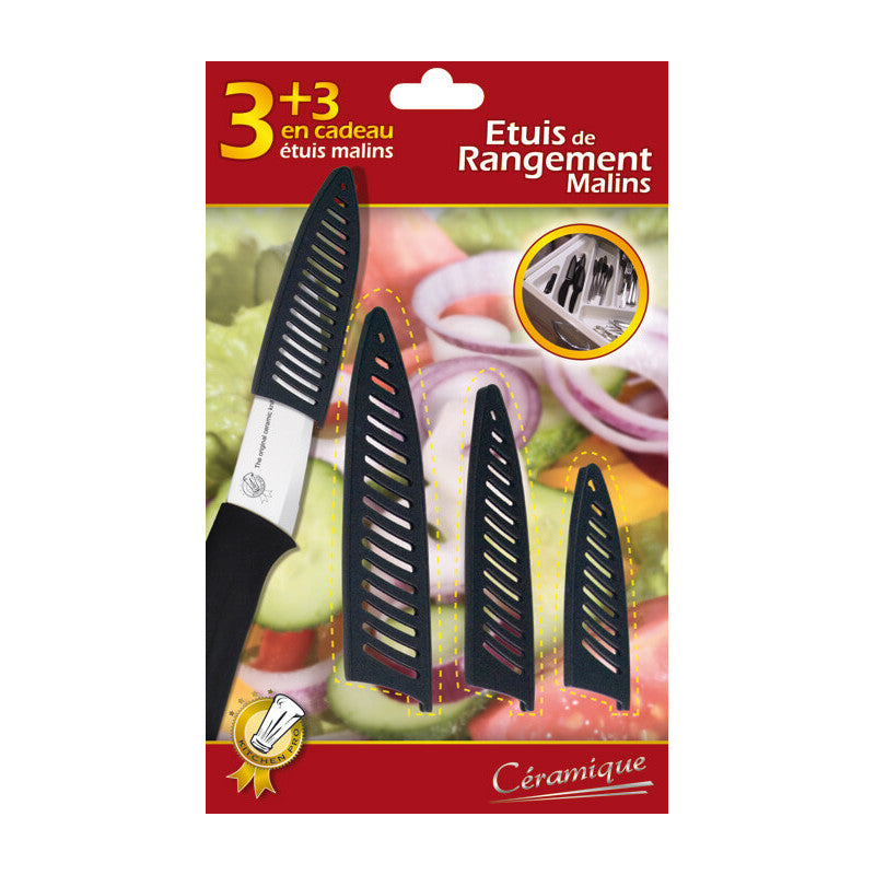 6 étuis pour Couteaux Céramiques Kitchenpro - Mathon - 4