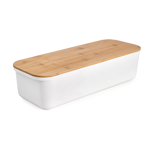 Boîte à pain couvercle bambou 39,5 x 15 cm Ibili - Mathon - 2