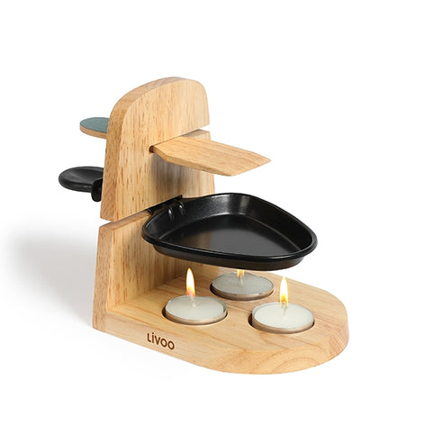 Raclette à la bougie MEN397 Livoo - Mathon - 1