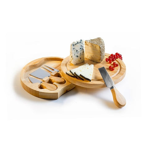 Set plateau à fromages avec couteaux Ibili - Mathon - 1