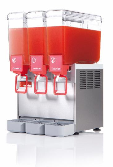 Distributeur de Boissons Froides Gamme DELUXE - Série Top 3 x 12 Litres - Ugolini - Mathon