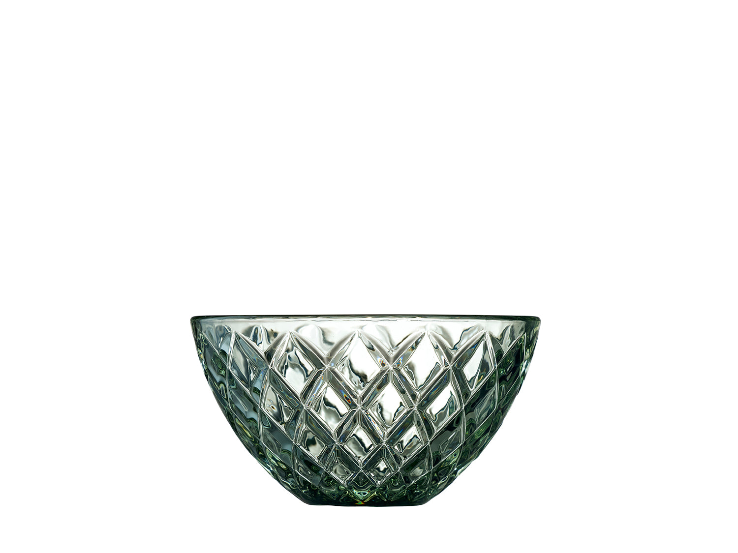 Ensemble de 4 bols SORRENTO 12cm en verre Vert Lyngby Glas - Mathon - 3