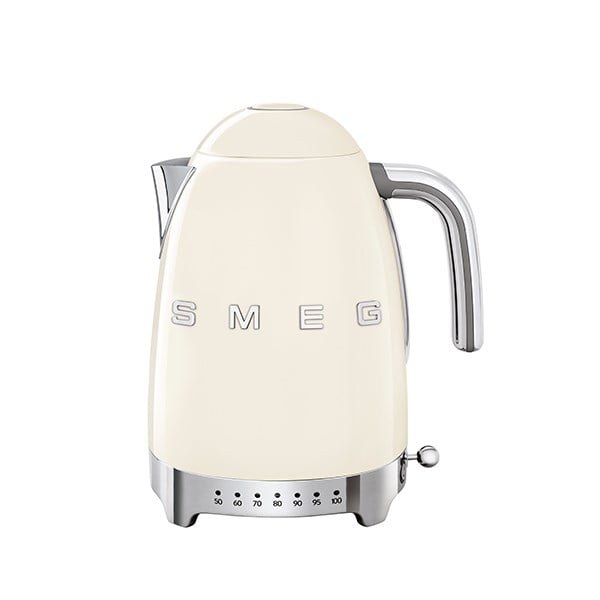 Bouilloire crème 1,7 L 2400 W KLF04CREU Smeg - Mathon - 1