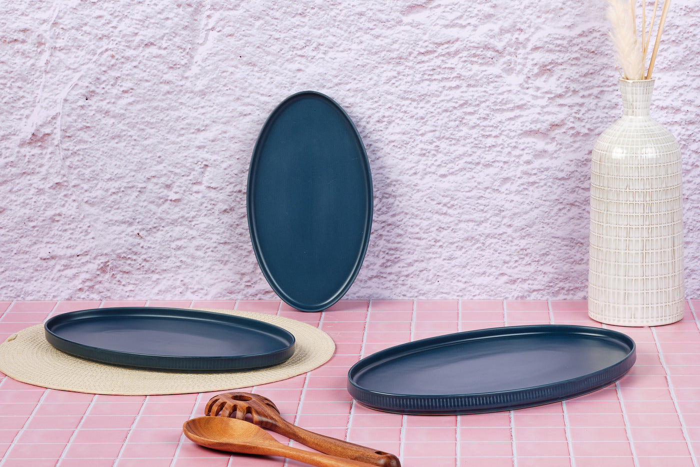 Plateau de service SCANDI - 3 pièces - Marine Björn - Mathon - 2