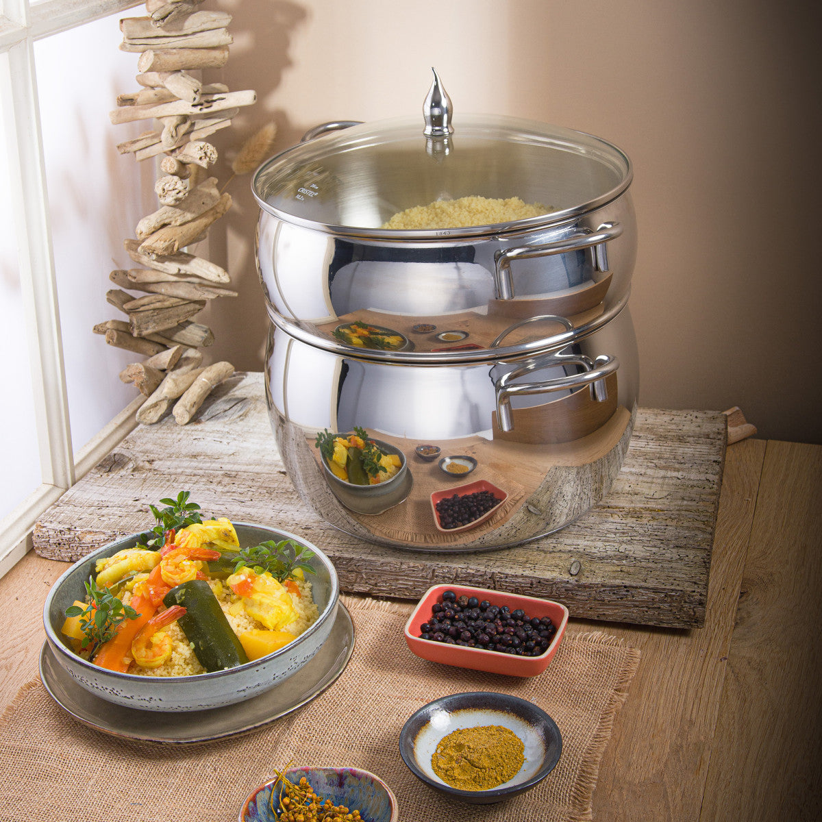 Couscoussier Médina 26cm Cristel - Mathon - 2