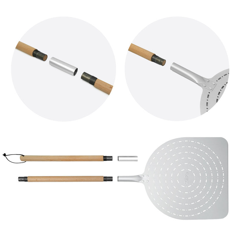 Pelle à Pizza Perforée 16" - Lina Ziipa - Mathon - 4