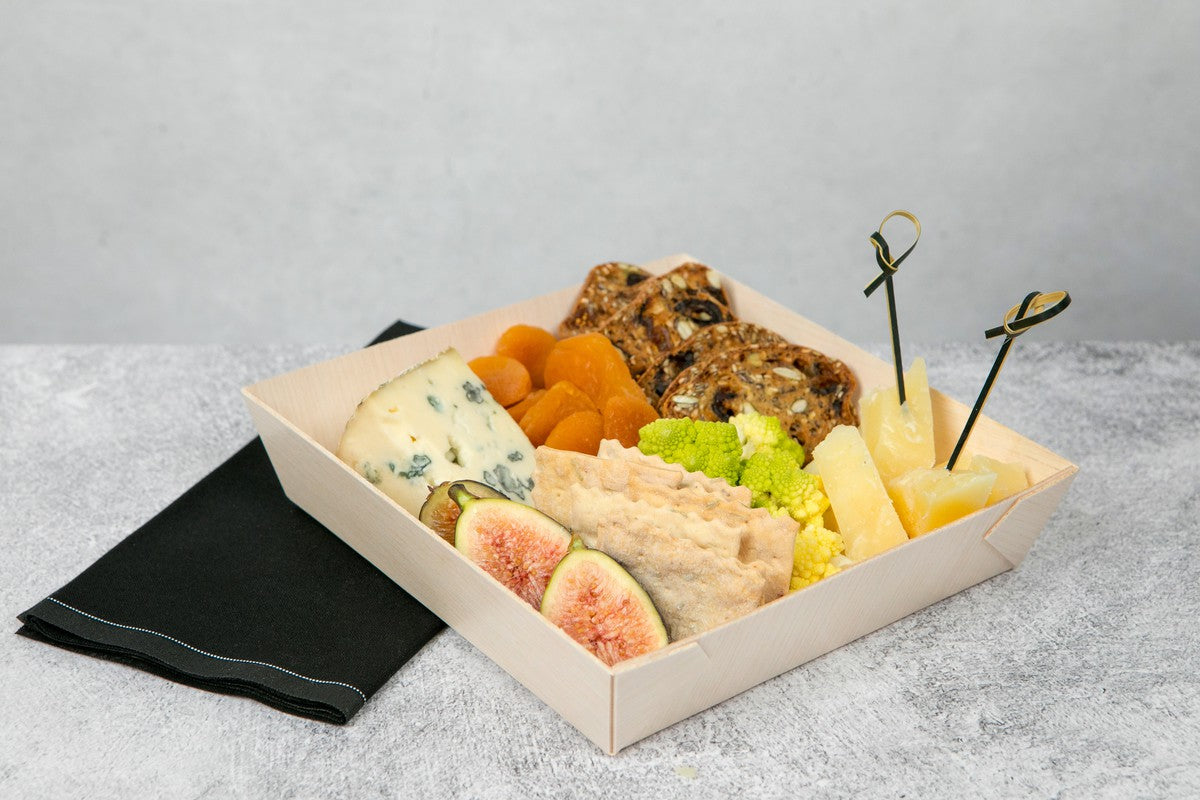 100Pcs - Barquette rectangulaire en bois "Samouraï" 180x130x29mm FirstPack - Mathon - 5