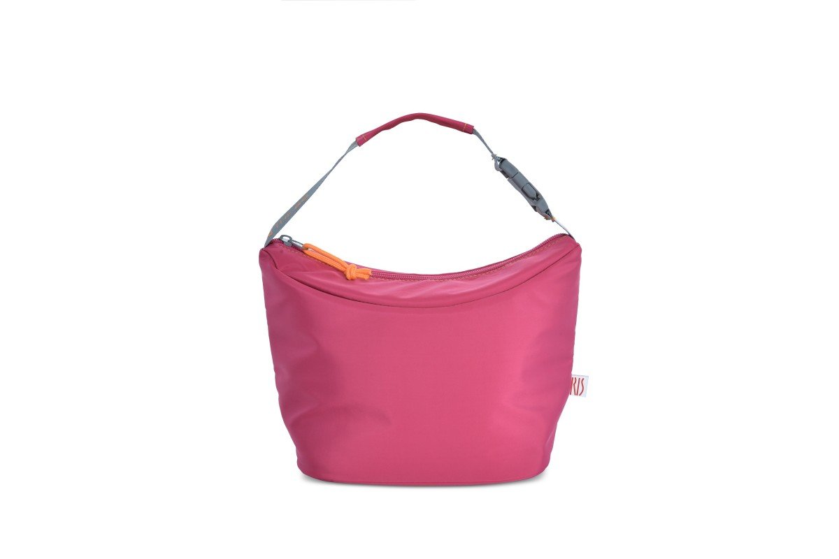 Sac à main lunchbag On the go Fuchsia Iris Barcelona - Mathon