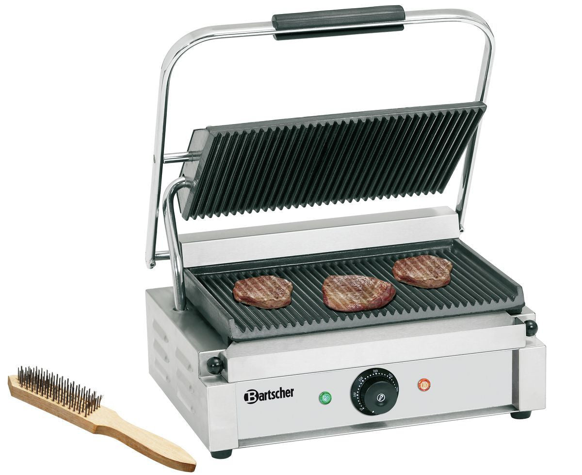 Grill Panini pour Professionnel - 335 x 220 mm - Bartscher - Mathon - 1