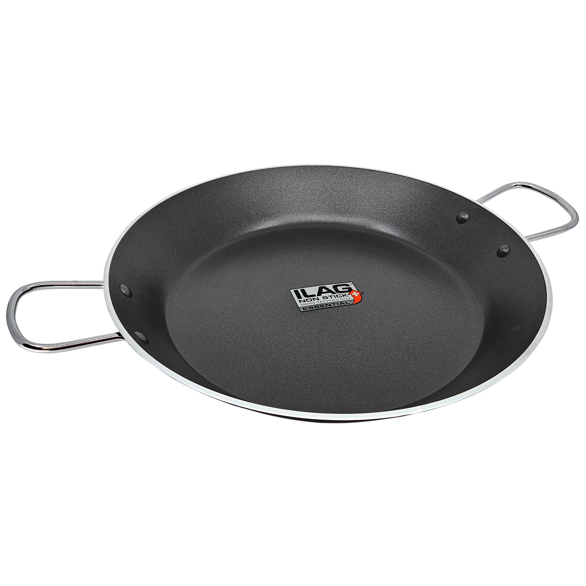 Poêle à Paella à Induction, 30cm, 4 Portions, Antiadhésive sans PFOA, Aluminium  Noir Zafrán - Mathon - 10