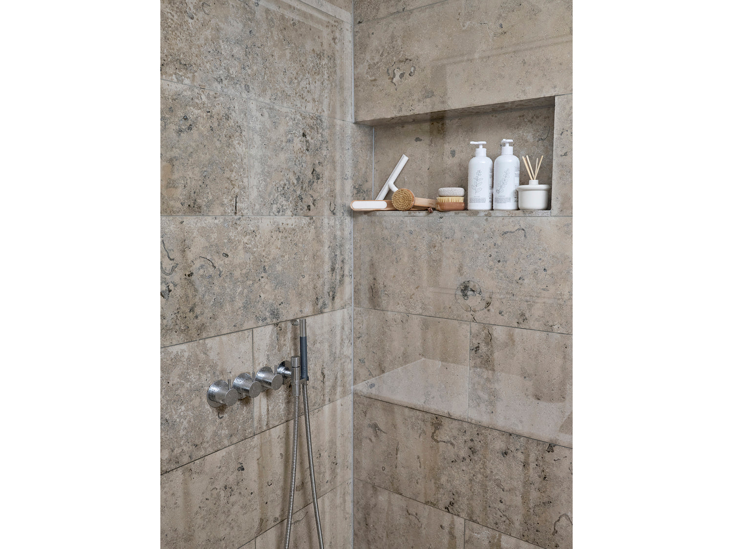 Brosse de douche Inu en Hêtre Hêtre Zone Denmark - Mathon - 2