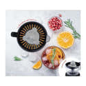 Presse-agrumes électrique Esperanza EKJ001Y - 25W - Réservoir 0,7L - Jaune Vif - Idéal Pour Citrons, Oranges, Clémentines - 11