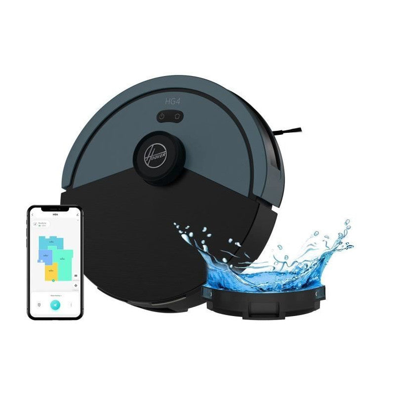 Hg430h Hydro Robot Aspirateur Laveur - Puissant 4000pa - Tous Sols - Navigation Laser -capteur D