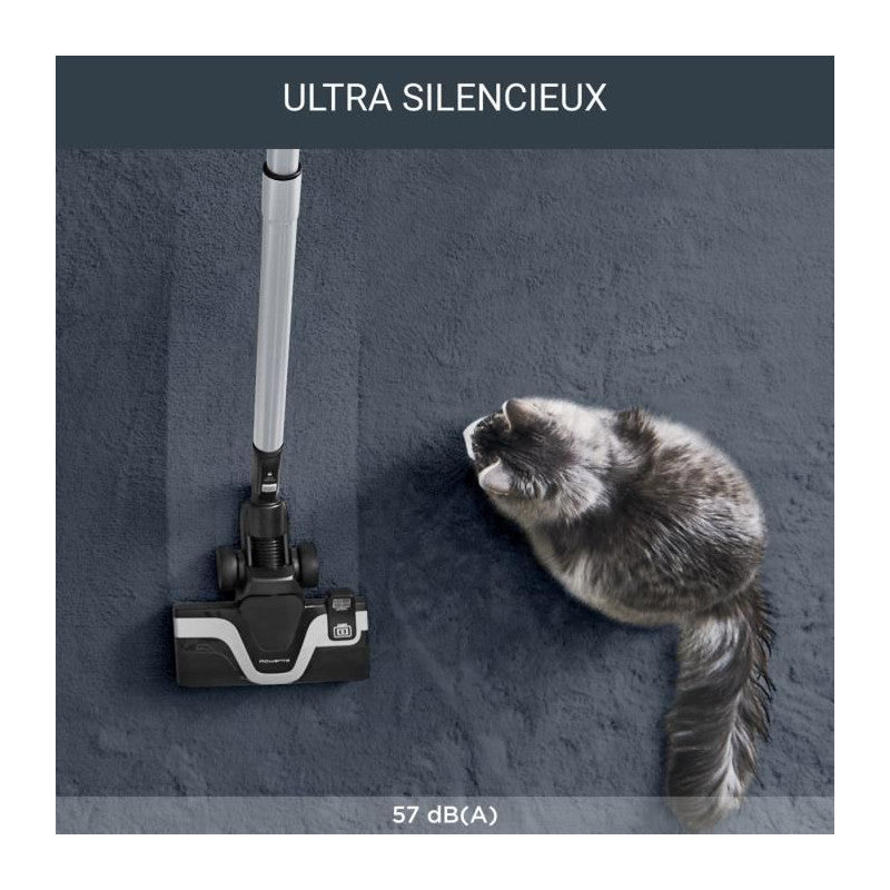 Silence Force Effitech Aspirateur Avec Sac, Bac 4,5 L, Ultra Silencieux 57 Db(a), Haute Filtration, Rouge Yy5453fe Rowenta - Mathon - 5