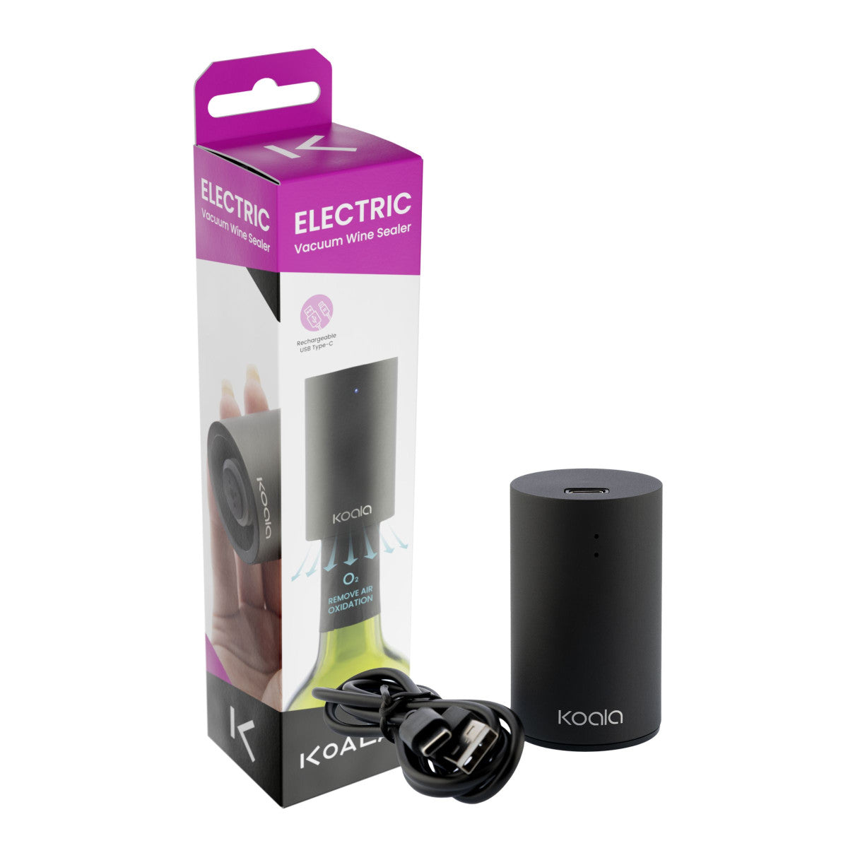 Flavour - Bouchon à vide électrique rechargeable Koala - Mathon - 5