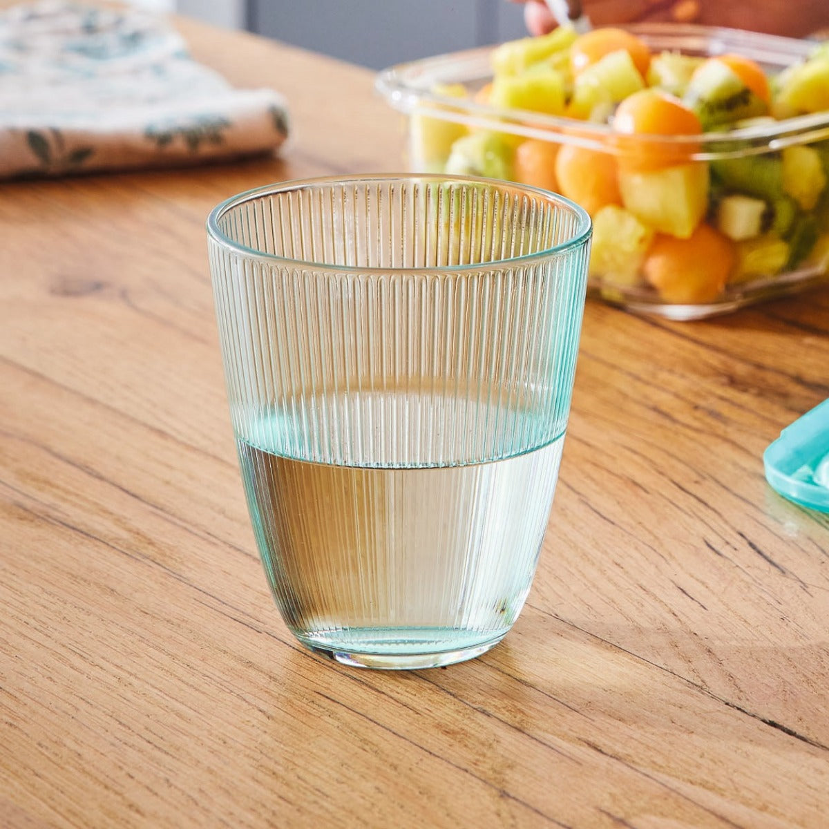 Service de table 25 pièces, avec verres à eau 31 cl et carafe 0,75 cl - Eucalyptus- Luminarc Luminarc - Mathon - 4