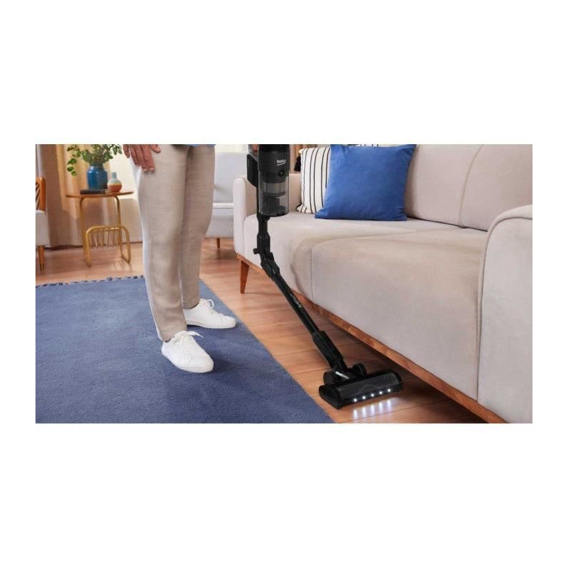 Beko Vrt97325vy - Aspirateur Balai - 450 W - 150 Aw - Station De Vidange - Noir / Vert Beko - Mathon - 3