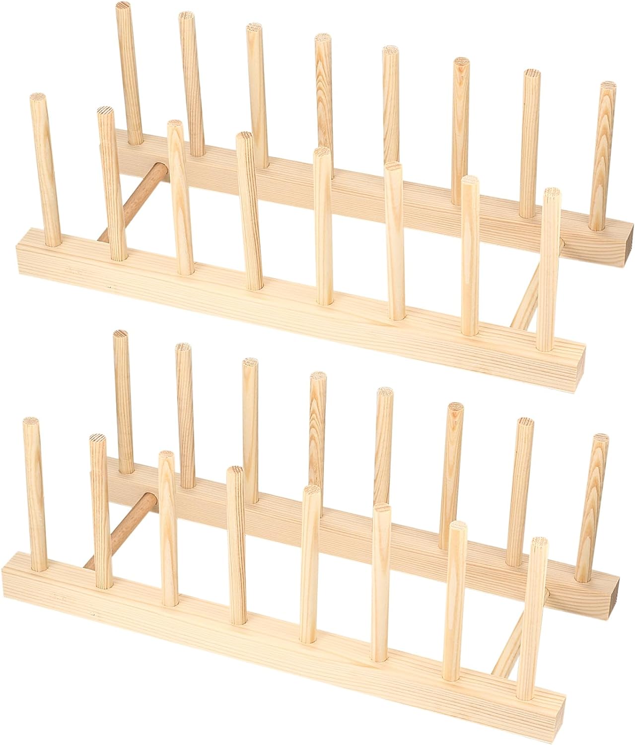 2 Egouttoir Vaisselle en Bois 7 rangements Vendos85 - Mathon