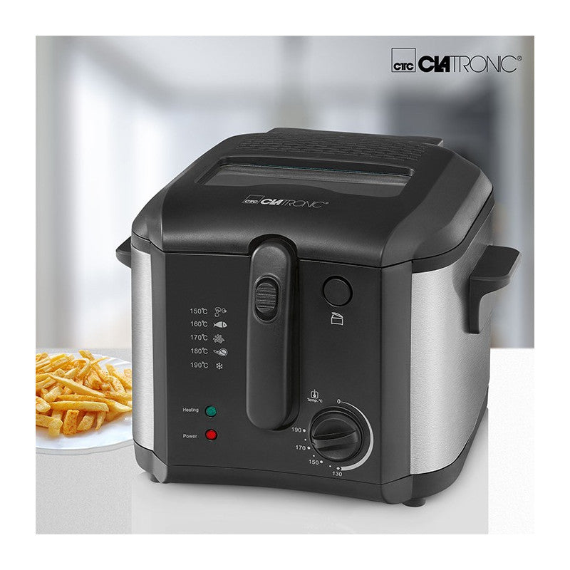 Friteuse 2.5L 1600W Clatronic FR 3649 Noir Clatronic - Mathon - 5