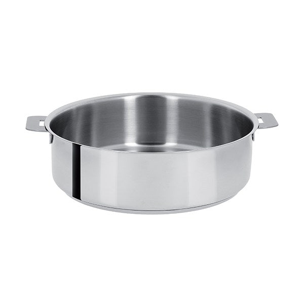 Sauteuse tout inox Mutine sans manche 28 cm Cristel - Mathon - 1