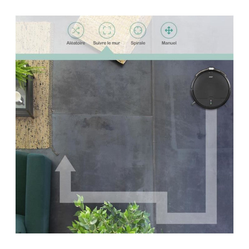 Aspirateur Robot Laveur Connecté - Livoo - Doh145 Wash