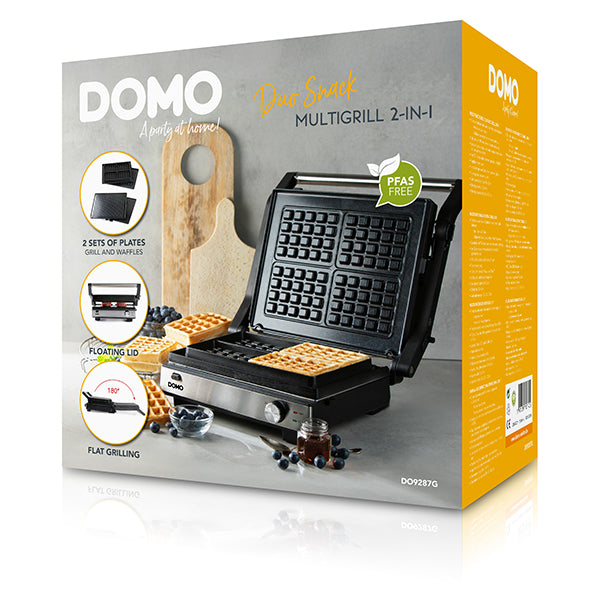 Grill multifonction 2 en 1 1800 W DO9287G Domo - Mathon - 5
