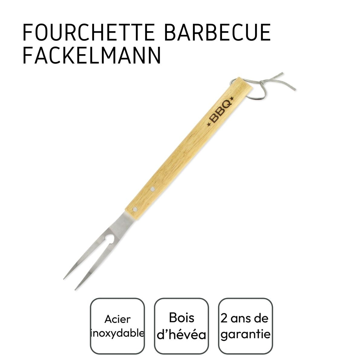 Ensemble de 2 Fourchettes à barbecue 42 cm  BBQ Edition Fackelmann - Mathon - 4