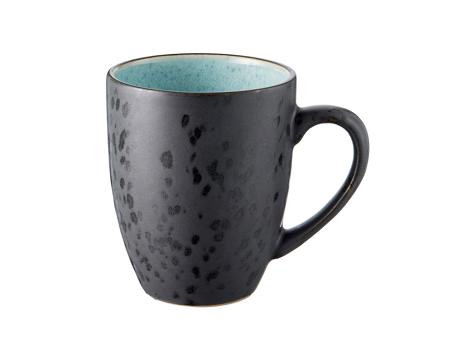 Set de 4 mugs GASTRO en grès Noir/foncé Bitz - Mathon - 10