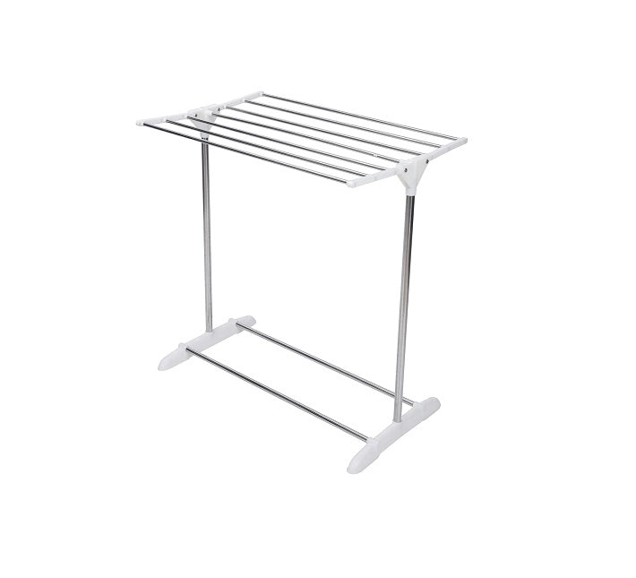 Séchoir à Linge, étendoir à Linge en Acier Inoxydable Pliable blanc Vendos85 - Mathon